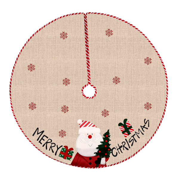 Juletrærskjørt for julepynt - 108 cm