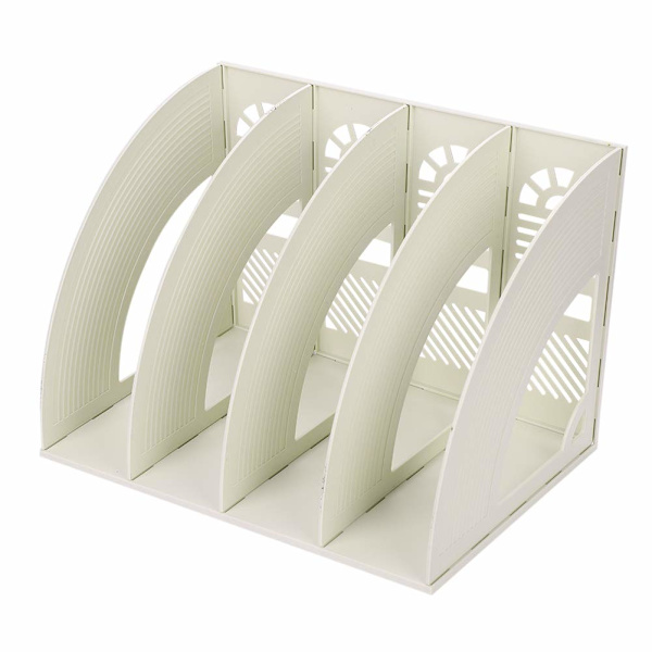 Kontorlagring Skrivebord Plast 4 Rom for A4 Papirfil