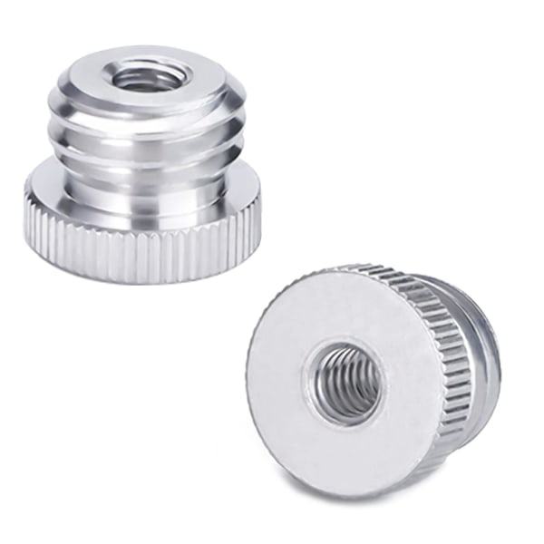 1/4\"-20 til 5/8\"-11 1/4'' til 5/8'' gjengeadapter