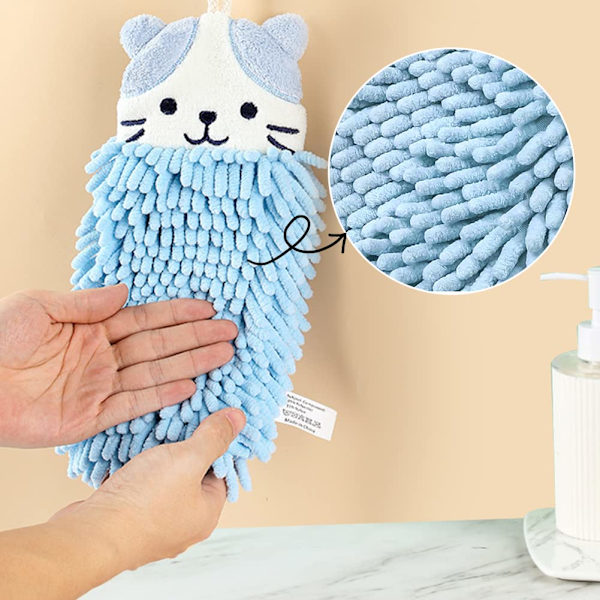 Håndkle til oppheng, mykt og fluffy mikrofiber med rask tørking