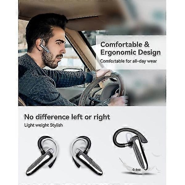 Bluetooth headset med mikrofon, håndfri