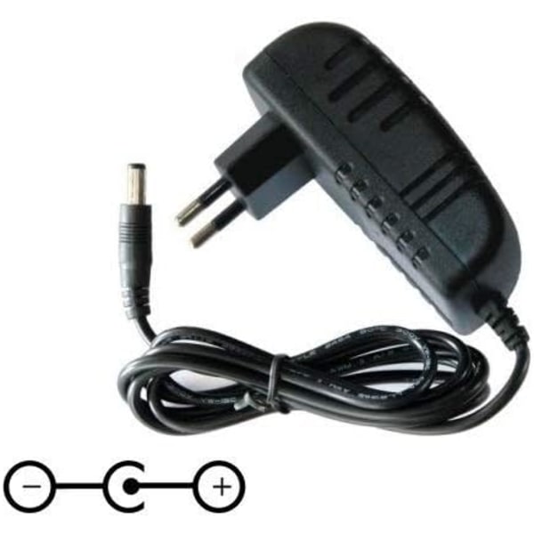 AC-adapter strømforsyning 12V erstatning for WD