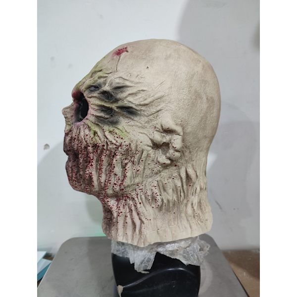 Skräck Halloween Rollspel Mask Vuxen Fest Dekoration Zombie Huvudskydd