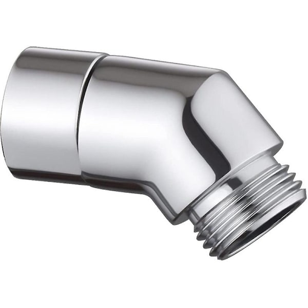 Dusjhodeadapter (135 grader, krom)