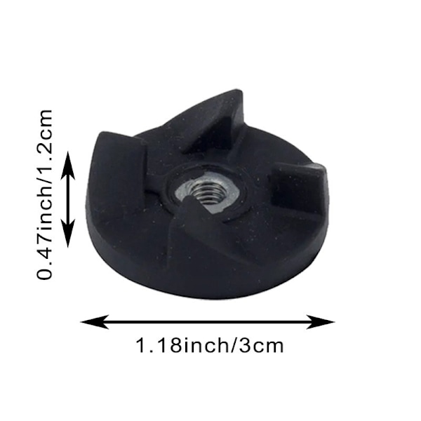 2 Par Clutch-baser og Blader for 250W 600W 900W Bladgir Blender Juicer Tilbehør