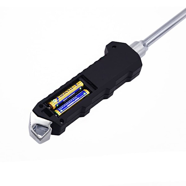 Digitalt dekktrykkmåler 230 PSI LCD-bakgrunnsbelysning Digitalt display RV Heavy Duty Dual Head roterbar ventil for RV Bil lastebil motorsykkel