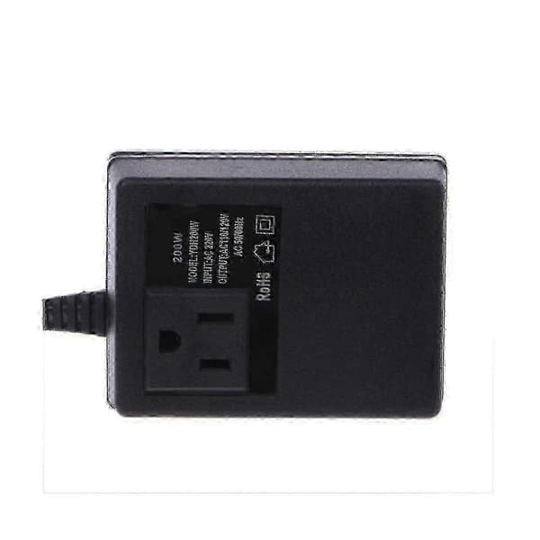 200w Ac 220v Til 110v Step Down Transformer Konverter Rejsestrøm Eu Stikadapter Hwy
