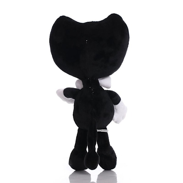 Plys Sort & Hvid Bendy And The Ink Machine Udstoppede Legetøj Gave Til Børn Fans 28cm