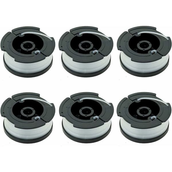 6-pakning A6481 A6485 spoler for Black Decker gressklippere
