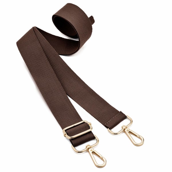 Justerbar ersättningsväska rem med metallvridbara krokar canvas handväskor rem axelväska rem budväska utbytbar rem för crossbody handväska
