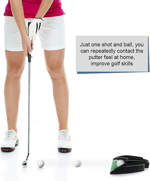 Automatisk Golf Putter, Golf Putter Returner, Golf Putting Maskin