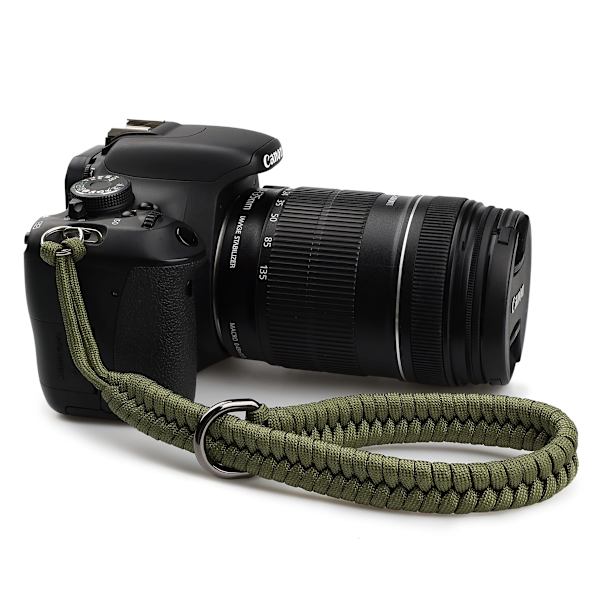 Kamerahåndledsrem, Paracord-kamerahåndstrop, Hurtigudløsning, Bærbart tilbehør passer til Canon, Nikon