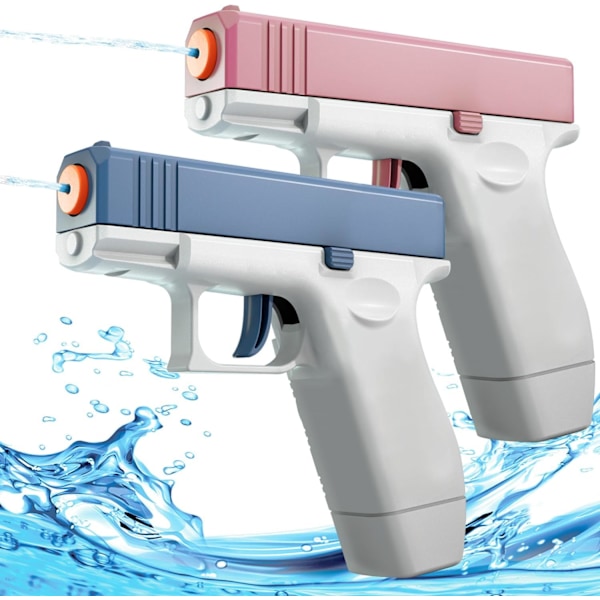 Vattenpistoler för barn, liten cool manuell vattenpistol, sommar simbassäng utomhusspel, vattenleksaker för stranden