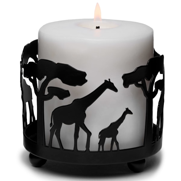 Giraff Ljusstake för Rumsdekor  För Vardagsrum | Svarta Ljusstakar - Ljusstativ Heminredning Tillbehör Vardagsrum (Giraff Design)