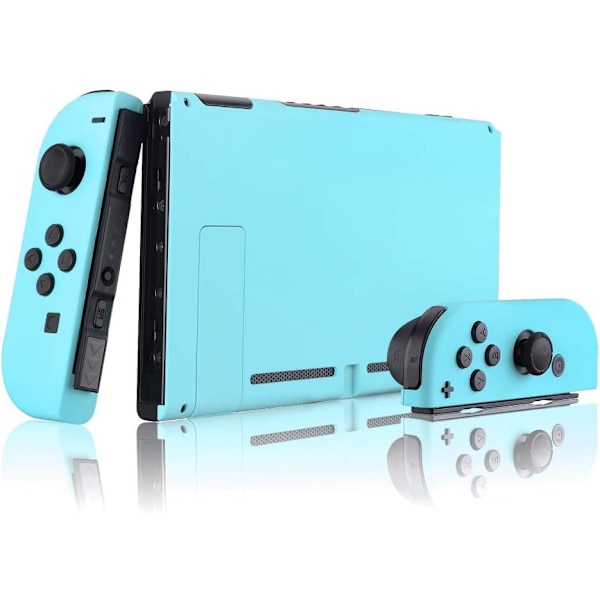 eXtremeRate Bakplåt för Switch-konsol, för NS Joycon Handkontrollhus med kompletta knappar, DIY-ersättningsfodral för Switch