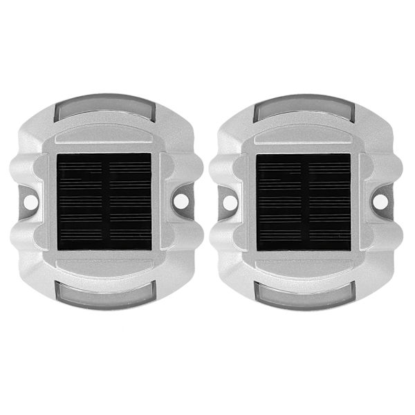 LED Veireflektor 2 Sider Sol LED Lys 6 LED