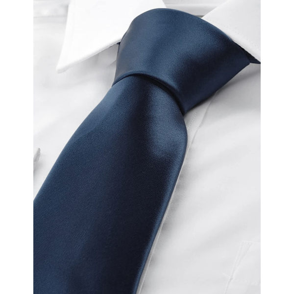 Menn Slips Solid Farge Slips for Menn Bryllup Business Formelle Slips