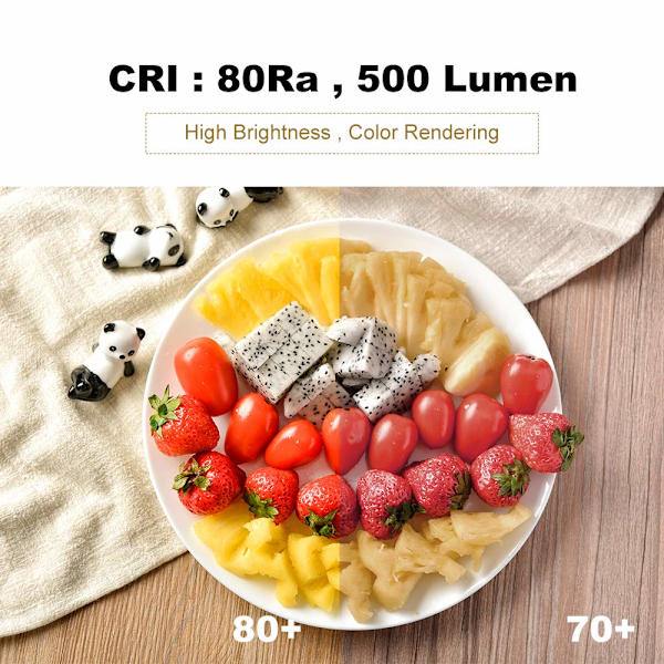 5W R7S 78MM J78 COB Filament LED-pære (2 stk., koldt hvidt 6000K)