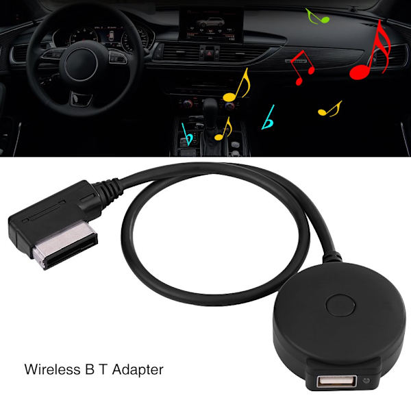 AMI MDI Bluetooth-musiikki AUX- ja USB-naaras USB-sovitin, after2009
