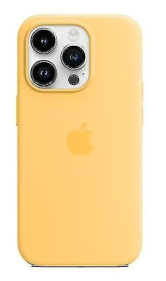 Silikonikuori iPhone 14 Prolle Sunglow