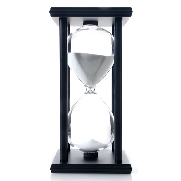 60 minuters timglas, trä sandtimer