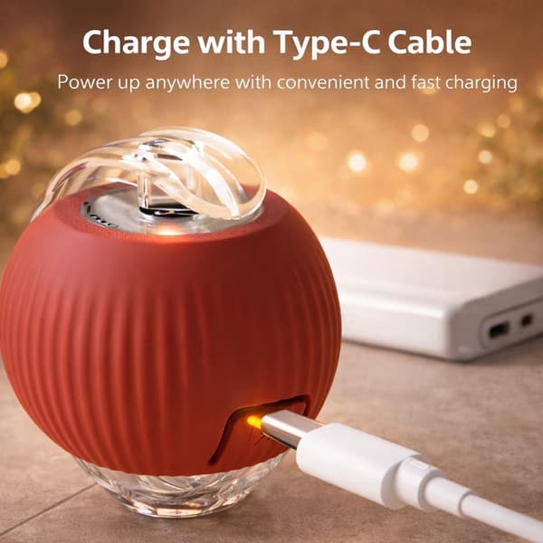Smart interaktiv kattebold med snor RED 83