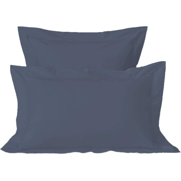 Puuvillaiset Standard-tyynyliinat 2 kpl Tumman sininen 50x75cm (Viilentävä tyynyliina)