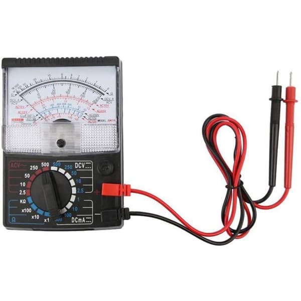 Analog Multimeter ACDC Voltmeter Amperemeter och Ohmmeter för Mätning av Spänning och Ström