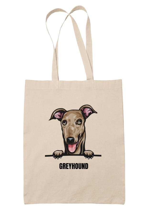 Greyhound-kangaskassi koiran ostoskassi Kangaskassi Luonto Nature one size