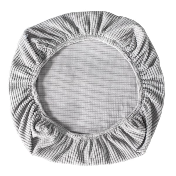 Elastiska Spandex stolskydd tvättbara stolskydd (Silver)
