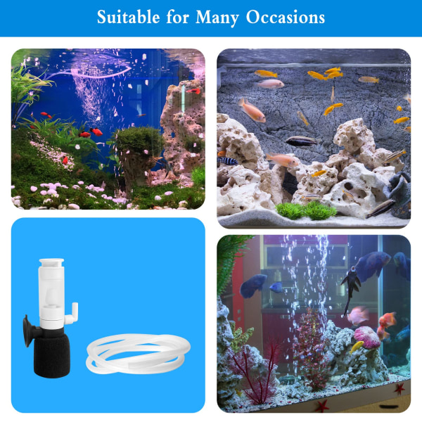 Akvarium indvendigt filter Praktisk fiskefilter Akvariefilter