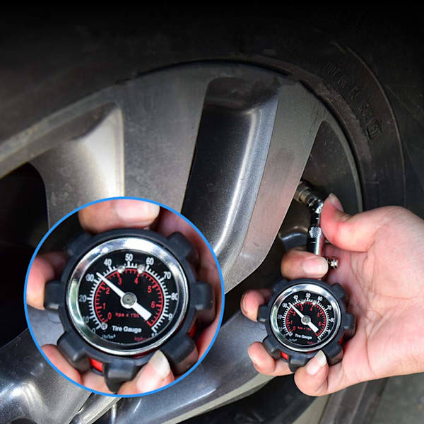 Digitaalinen rengaspainemittari Rengaspainemittari Auton rengaspainemittari Auton rengaspainemittari Digitaalinen rengaspainemittari punainen