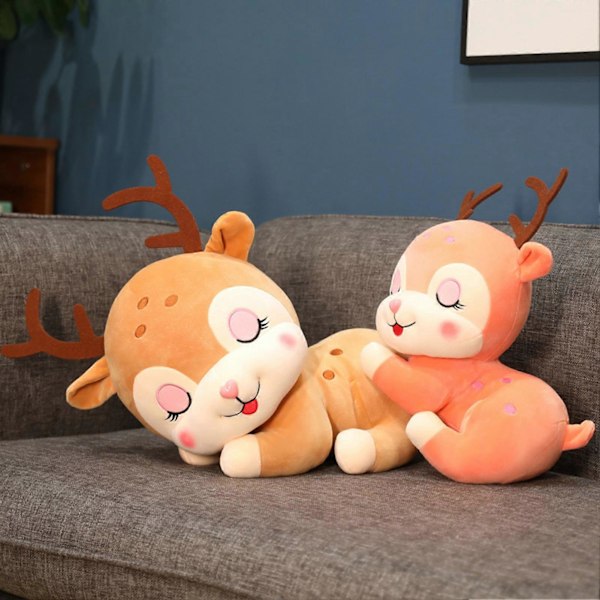 20cm Sikahird Doll, Plushie Mjuk Kudde Soffa Dekoration, Dunbomullsfylld Djur, Kudde Hird Plysch Leksak 20cm
