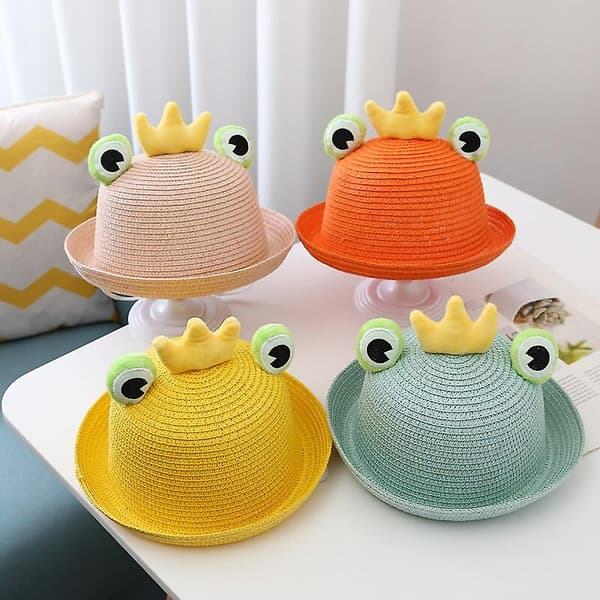 Froggy tegneserie strand solhatt
