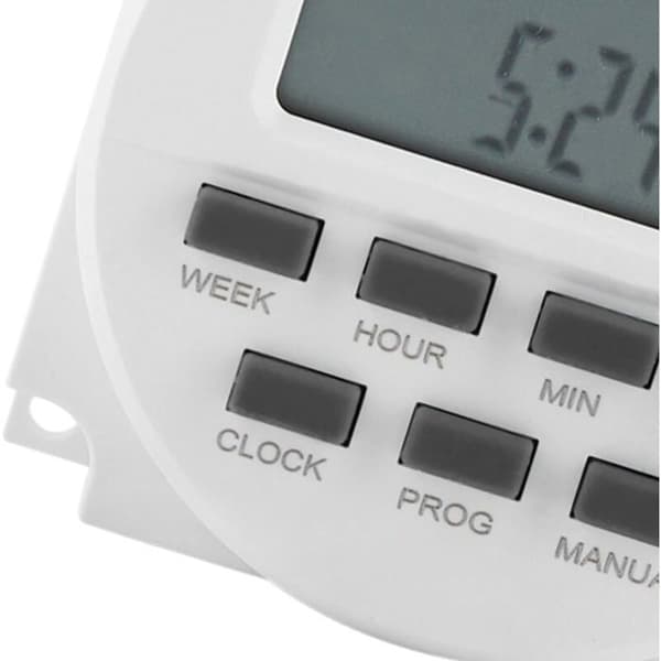 12V Digital Elektrisk Programmerbar Timer for Gatelys og Lampekontroll ODIPIE