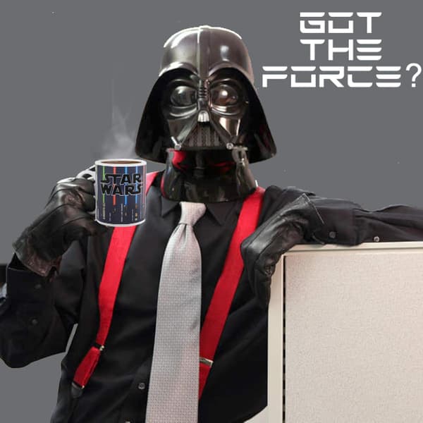 USA Star Wars Mugg, Lightsaber Visas När Den Värms Upp (35 cl)