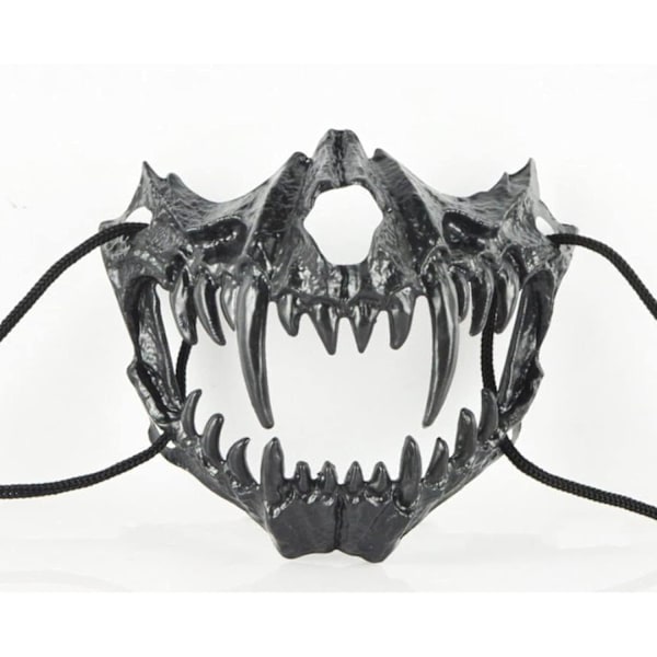 Halloween Mask Masquerade Rollspel Vargulv Mask Halv Ansikte Dödskalle Skräck Mask