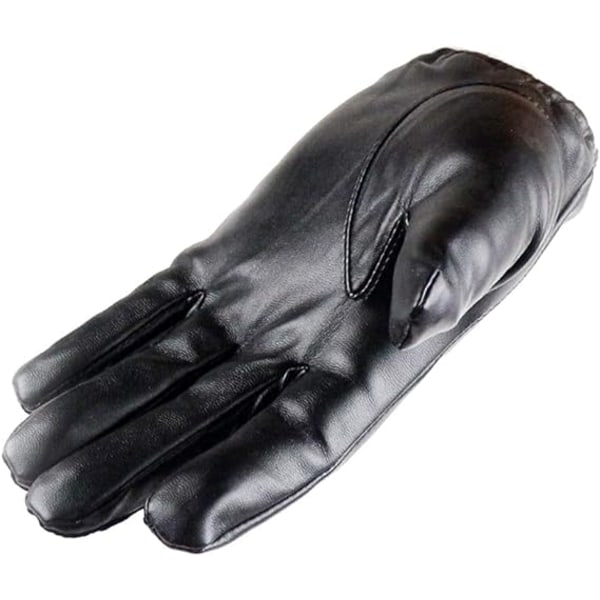 Herrar Läderhandskar Touchscreen Vinterhandskar med Thinsulate Innerfleece Svart Konstläder Vantar