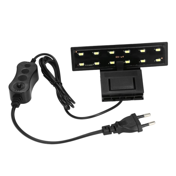 Ultra-tynd akvarie LED-lys Ultra Bright Clip-on 12 LED'er