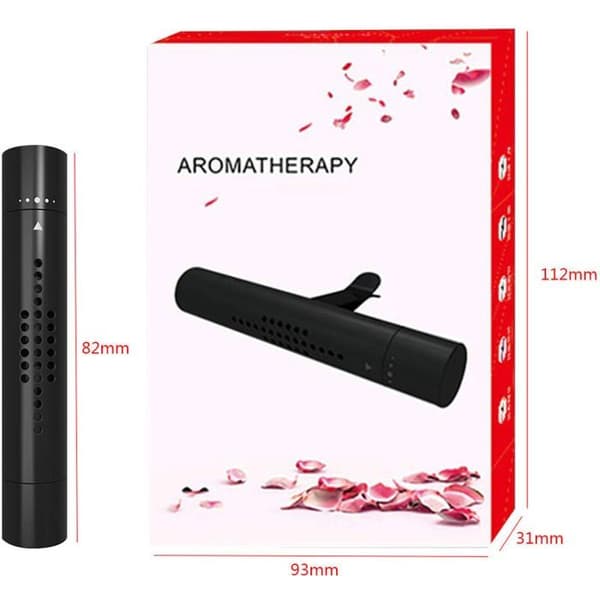 Bilparfyme Aromaterapi Diffuser med Påfyllingspinner Romduft