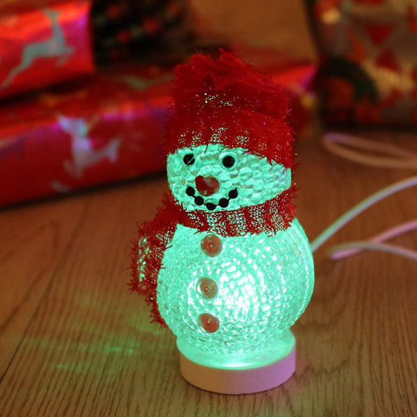 Jul Snögubbar Figurer LED-lampa