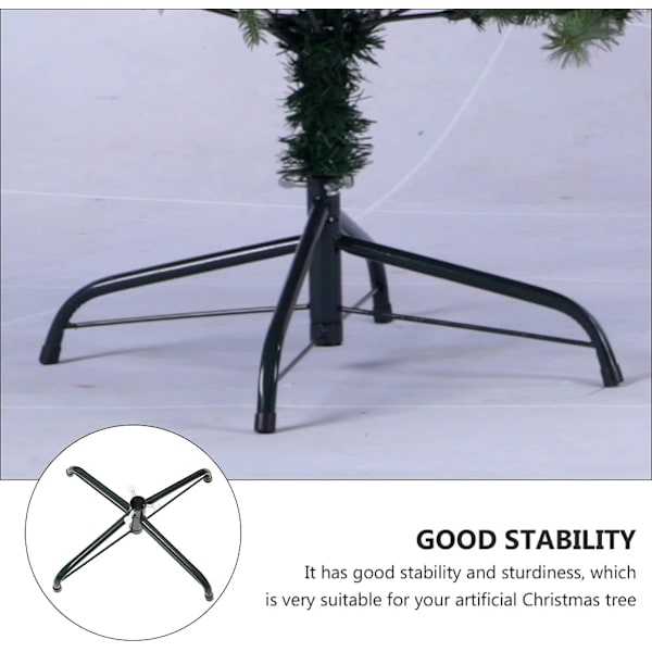 Julgransfot, 35 cm hopfällbart stativ i metall