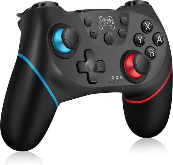 [2023 Ny Versjon]Kontroller for Switch, Trådløs Pro-Kontroller for Switch/Switch Lite, Switch Fjernkontroll Spillkontroll