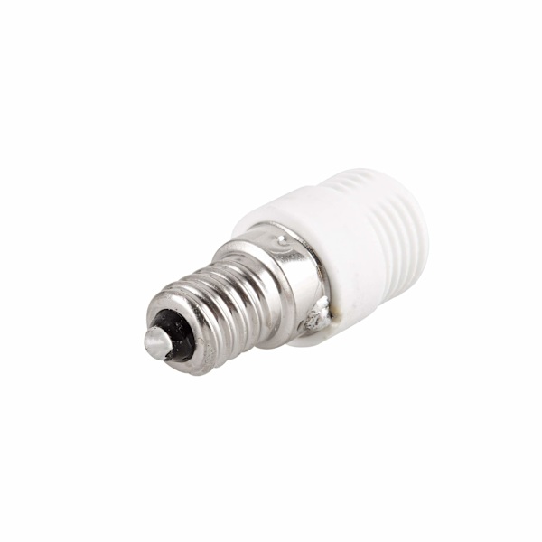 2-pakning E14 til G9 keramisk sokkeladapter for LED, halogenpære