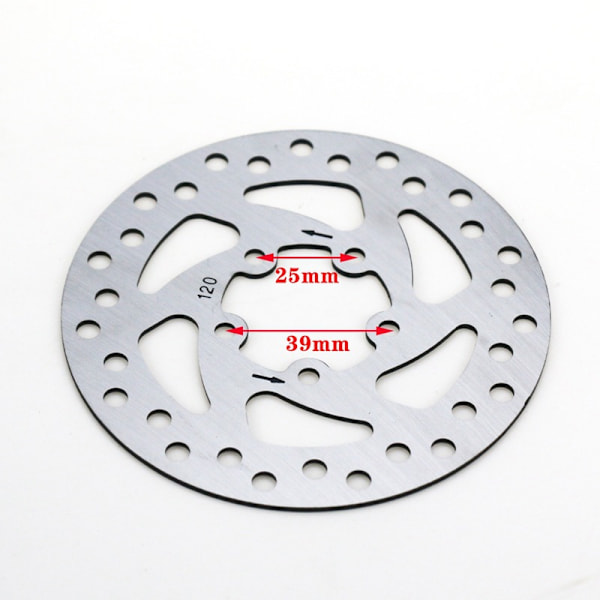 120mm Bremsskive Rotor, For Xiaomi Mijia M365 1s Pro Mi3, Elektrisk Scooter Reservedeler