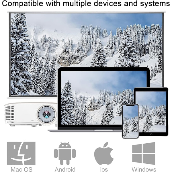 4K langaton HDMI-lähetin ja -vastaanotin, 5G langaton HDMI, HD-ääni- ja videostriimaussovitin, iOS Android Windows Mac -puhelin TV:seen/projektoriin/näyttöön