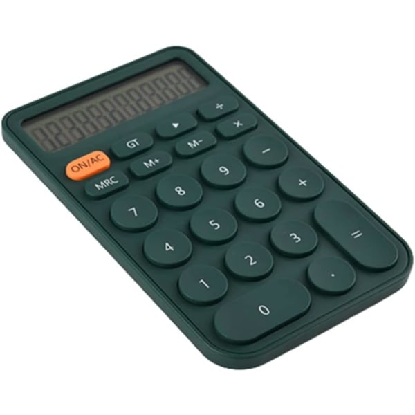 Orange Pocket Calculator Kontorsräknare Elektronisk miniräknare Bärbar miniräknare för utomhusbruk