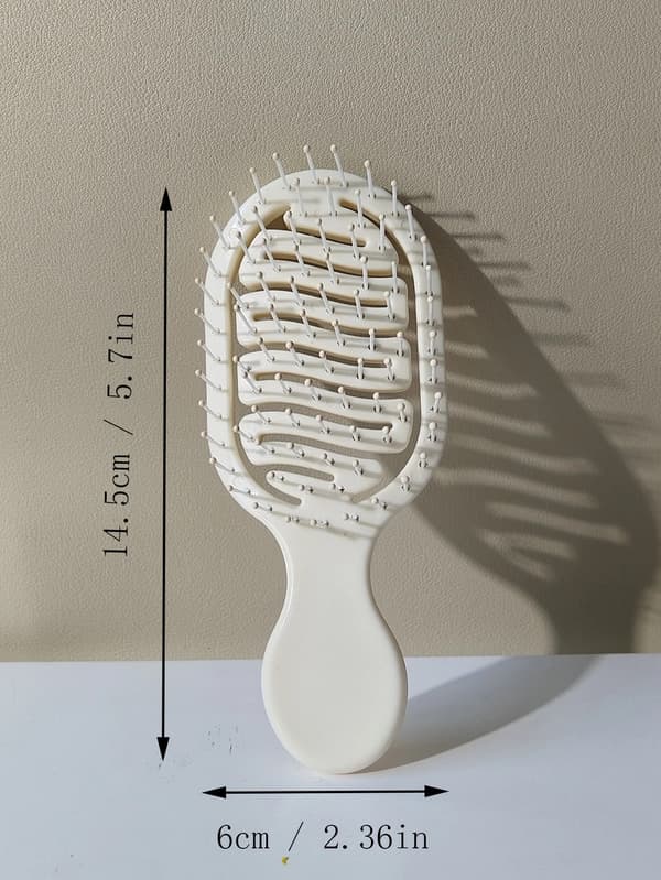 Minikam med ihålig design 2-i-1 vått torrt reseformat Beige