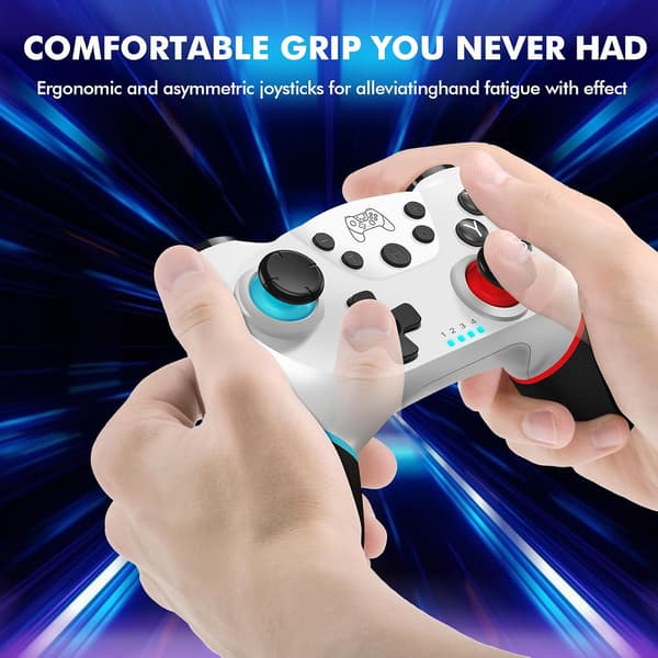 Kontroller for Switch, Trådløs Pro Kontroller for Switch/Switch Lite, Switch Gamepad Joystick Fjernkontroll