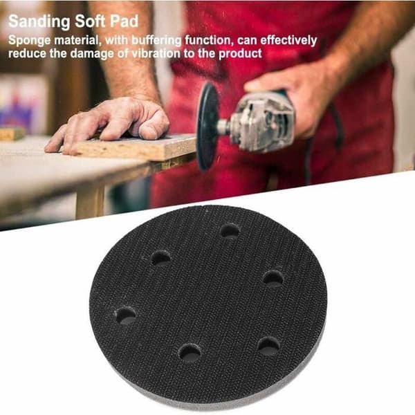 Svamp Interface Pude Blød Buffer Diameter 125mm til Odipie Slibepuder